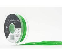 Berisfords Double Faced Satin Ribbon, Emerald, 3 mm Width, 100 metre Length