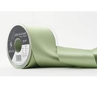 Berisfords Double Faced Satin Ribbon, Khaki, 70 mm Width, 20 metre Length
