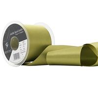 Berisfords Double Faced Satin Ribbon, Moss, 70 mm Width, 20 metre Length