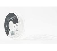 Berisfords Double Faced Satin Ribbon, White, 3 mm Width, 100 metre Length