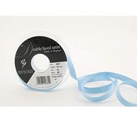 Berisfords Double Satin Ribbon, 76 Cornflower, 20 m