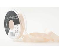 Berisfords Double Satin Ribbon, Cream, 15 mm