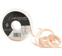 Berisfords Double Satin Ribbon, Ecru, 20 m