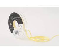 Berisfords Double Satin Ribbon, Lemon, 3 mm