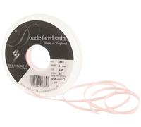 Berisfords Double Satin Ribbon, Pink Azalea, 3 mm