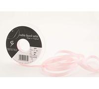 Berisfords Double Satin Ribbon, Pink Azalea, 7 mm