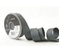 Berisfords Grosgrain, Polyester, Smoked Grey, 25mm