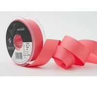 Berisfords Grosgrain Ribbon, Coral, 25 mm, 25mm