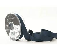 Berisfords Grosgrain Ribbon, Dark Navy, 16 mm