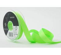 Berisfords Grosgrain Ribbon, Flo Green, 16 mm