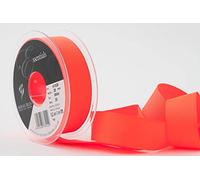 Berisfords Grosgrain Ribbon, Flo Orange, 25 mm