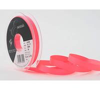 Berisfords Grosgrain Ribbon, Flo Pink, 10 mm