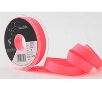 Berisfords Grosgrain Ribbon, Flo Pink, 16 mm