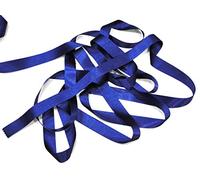 Berisfords Navy 10mm Double Sided Satin Ribbon 100% Polyester Yarn (1 Meter)