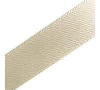Berisfords Newlife Recycled Satin Ribbon 15mm Wide 3 Metre Length (Ivory)