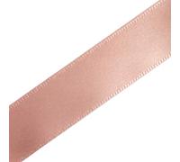 Berisfords Newlife Recycled Satin Ribbon 25mm Wide 3 Metre Length (Pale Pink)