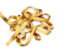 Berisfords Old Gold 10mm Double Sided Satin Ribbon 100% Polyester Yarn (5 Meters)