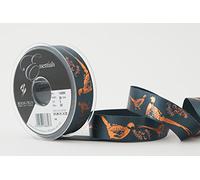 Berisfords Pheasants Ribbon, Copper, 25 mm