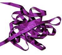 Berisfords Plum Purple 15mm Double Sided Satin Ribbon 100% Polyester Yarn (5 Meters)