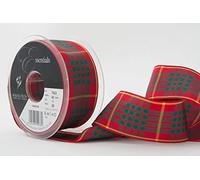 Berisfords Polyester Tartan Ribbon, Cameron, 40 mm
