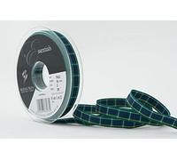 Berisfords Polyester Tartan Ribbon, Campbell, 10 mm