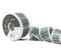 Berisfords Polyester Tartan Ribbon, Dress Stewart, 40 mm