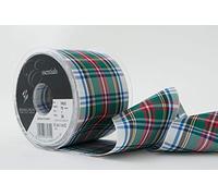 Berisfords Polyester Tartan Ribbon, Dress Stewart, 70 mm