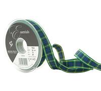 Berisfords Polyester Tartan Ribbon, Gordon, 16 mm