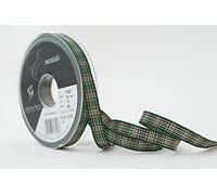 Berisfords Polyester Tartan Ribbon, Irish National, 10 mm
