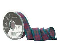 Berisfords Polyester Tartan Ribbon, Lindsey, 25 mm