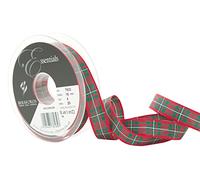 Berisfords Polyester Tartan Ribbon, Macgregor, 16 mm