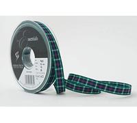 Berisfords Polyester Tartan Ribbon, Mackenzie, 10 mm
