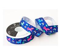 Berisfords Premium 25mm Width Unicorn Magic Ribbon 1m, 3m,5m Lengths (5 Metre Length)