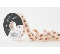Berisfords Ribbon, Cream/Copper, 15 mm