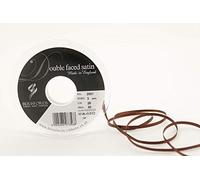 Berisfords Ribbon, Dark Brown, 3 mm x 30 m