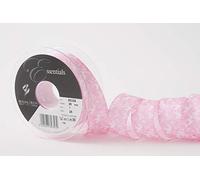 Berisfords Ribbon, Pink, 25mm x 25m roll