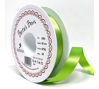 Berisfords Ribbon, Polyester, Green, 20m x 15mm