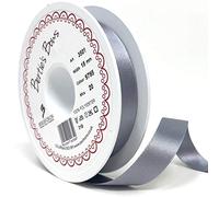 Berisfords Ribbon, Polyester, Grey, 20m x 15mm