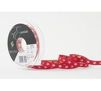 Berisfords Ribbon, Red/Gold, 10 mm