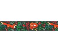 Berisfords Ribbon Reel, Polyester, Green/Multi, One Size