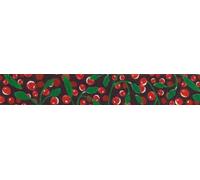 Berisfords Ribbon Reel, Polyester, RED/Multi, One Size