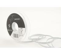 Berisfords Ribbon, Silver, 10.2 x 1.5 x 10.2 cm