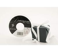 Berisfords Ribbon, White, 7 mm x 20 m