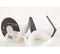 Berisfords Ribbon, White, 70 mm