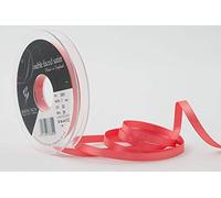 Berisfords Satin Ribbon, Coral, 7 mm