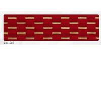 Berisfords Shimmer Stitch Ribbon, Red, 15mm