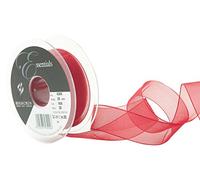 Berisfords Super Sheer, Polyester, Scarletberry, 10.4 x 10.4 x 2.8 cm
