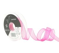 Berisfords Super Sheer, Polyester, Shocking Pink, 10.4 x 10.4 x 1.9 cm