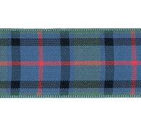 Berisfords Tartan Ribbon - 17 Traditional Designs for Home, Gifts, Fashion and Crafts - Flower of Scotland Tartan - 10mm Wide x 3 Metres
