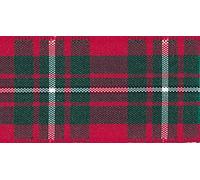 Berisfords Tartan Ribbon - 17 Traditional Designs for Home, Gifts, Fashion and Crafts - MacGregor Tartan - 40mm Wide x 1 Metre